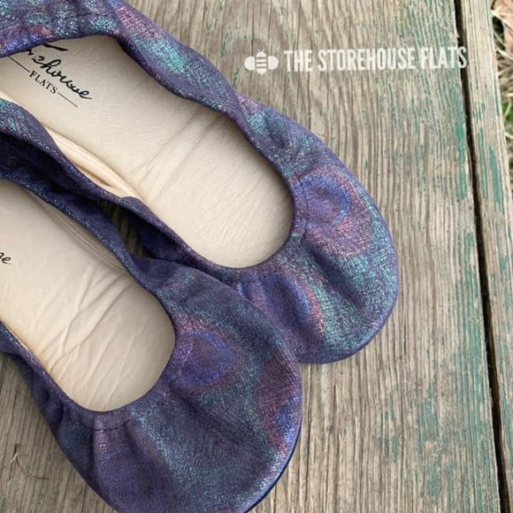 Storehouse Flats Peacock Blues - Picture 2 of 5